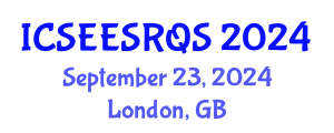 International Conference on Software Engineering Ethics, Safe, Reliable and Quality Software (ICSEESRQS) September 23, 2024 - London, United Kingdom