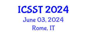 International Conference on Software Science and Technology (ICSST) June 03, 2024 - Rome, Italy