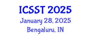 International Conference on Software Science and Technology (ICSST) January 28, 2025 - Bengaluru, India
