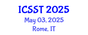 International Conference on Software Science and Technology (ICSST) May 03, 2025 - Rome, Italy