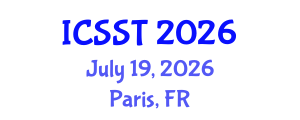 International Conference on Software Science and Technology (ICSST) July 19, 2026 - Paris, France