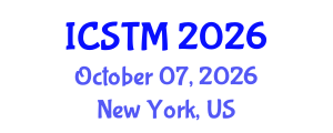 International Conference on Software Testing and Methods (ICSTM) October 07, 2026 - New York, United States