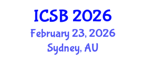 International Conference on Soil Biodiversity (ICSB) February 23, 2026 - Sydney, Australia International Conference on Soil Biodiversity (ICSB) February 23, 2026 - Sydney, Australia