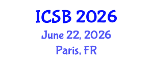 International Conference on Soil Biodiversity (ICSB) June 22, 2026 - Paris, France International Conference on Soil Biodiversity (ICSB) June 22, 2026 - Paris, France