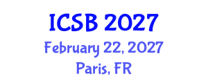International Conference on Soil Biodiversity (ICSB) February 22, 2027 - Paris, France International Conference on Soil Biodiversity (ICSB) February 22, 2027 - Paris, France