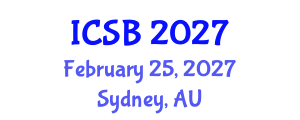 International Conference on Soil Biodiversity (ICSB) February 25, 2027 - Sydney, Australia International Conference on Soil Biodiversity (ICSB) February 25, 2027 - Sydney, Australia