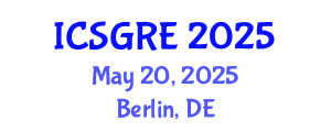 International Conference on Soil, Groundwater Remediation and Excavation (ICSGRE) May 20, 2025 - Berlin, Germany