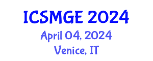 International Conference on Soil Mechanics and Geotechnical Engineering (ICSMGE) April 04, 2024 - Venice, Italy