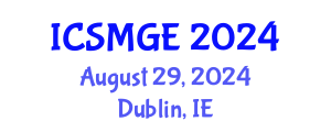 International Conference on Soil Mechanics and Geotechnical Engineering (ICSMGE) August 29, 2024 - Dublin, Ireland