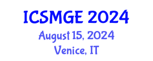 International Conference on Soil Mechanics and Geotechnical Engineering (ICSMGE) August 12, 2024 - Venice, Italy