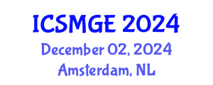International Conference on Soil Mechanics and Geotechnical Engineering (ICSMGE) December 02, 2024 - Amsterdam, Netherlands