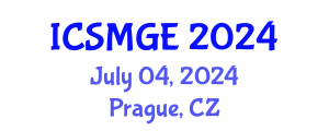International Conference on Soil Mechanics and Geotechnical Engineering (ICSMGE) July 04, 2024 - Prague, Czechia