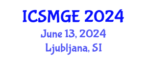 International Conference on Soil Mechanics and Geotechnical Engineering (ICSMGE) June 13, 2024 - Ljubljana, Slovenia