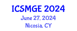 International Conference on Soil Mechanics and Geotechnical Engineering (ICSMGE) June 27, 2024 - Nicosia, Cyprus