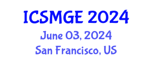 International Conference on Soil Mechanics and Geotechnical Engineering (ICSMGE) June 03, 2024 - San Francisco, United States