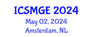 International Conference on Soil Mechanics and Geotechnical Engineering (ICSMGE) May 02, 2024 - Amsterdam, Netherlands