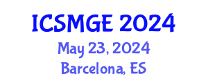 International Conference on Soil Mechanics and Geotechnical Engineering (ICSMGE) May 23, 2024 - Barcelona, Spain