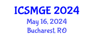 International Conference on Soil Mechanics and Geotechnical Engineering (ICSMGE) May 16, 2024 - Bucharest, Romania