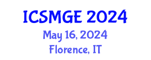 International Conference on Soil Mechanics and Geotechnical Engineering (ICSMGE) May 16, 2024 - Florence, Italy