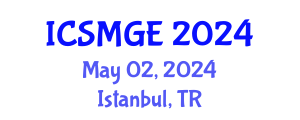 International Conference on Soil Mechanics and Geotechnical Engineering (ICSMGE) May 02, 2024 - Istanbul, Turkey