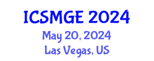 International Conference on Soil Mechanics and Geotechnical Engineering (ICSMGE) May 20, 2024 - Las Vegas, United States