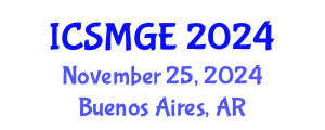International Conference on Soil Mechanics and Geotechnical Engineering (ICSMGE) November 25, 2024 - Buenos Aires, Argentina
