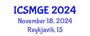 International Conference on Soil Mechanics and Geotechnical Engineering (ICSMGE) November 18, 2024 - Reykjavik, Iceland