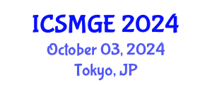 International Conference on Soil Mechanics and Geotechnical Engineering (ICSMGE) October 03, 2024 - Tokyo, Japan