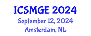 International Conference on Soil Mechanics and Geotechnical Engineering (ICSMGE) September 12, 2024 - Amsterdam, Netherlands