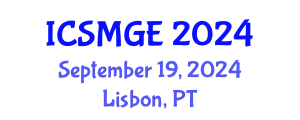 International Conference on Soil Mechanics and Geotechnical Engineering (ICSMGE) September 19, 2024 - Lisbon, Portugal