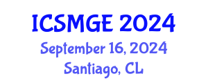 International Conference on Soil Mechanics and Geotechnical Engineering (ICSMGE) September 16, 2024 - Santiago, Chile