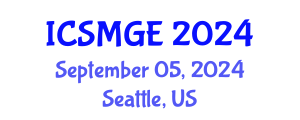 International Conference on Soil Mechanics and Geotechnical Engineering (ICSMGE) September 05, 2024 - Seattle, United States
