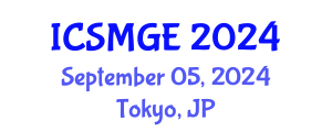 International Conference on Soil Mechanics and Geotechnical Engineering (ICSMGE) September 05, 2024 - Tokyo, Japan