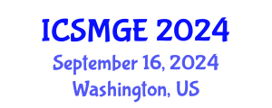 International Conference on Soil Mechanics and Geotechnical Engineering (ICSMGE) September 16, 2024 - Washington, United States