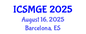 International Conference on Soil Mechanics and Geotechnical Engineering (ICSMGE) August 16, 2025 - Barcelona, Spain