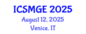 International Conference on Soil Mechanics and Geotechnical Engineering (ICSMGE) August 12, 2025 - Venice, Italy
