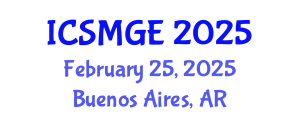 International Conference on Soil Mechanics and Geotechnical Engineering (ICSMGE) February 25, 2025 - Buenos Aires, Argentina