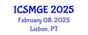 International Conference on Soil Mechanics and Geotechnical Engineering (ICSMGE) February 08, 2025 - Lisbon, Portugal