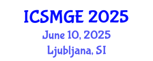 International Conference on Soil Mechanics and Geotechnical Engineering (ICSMGE) June 10, 2025 - Ljubljana, Slovenia