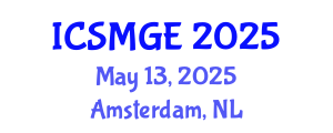 International Conference on Soil Mechanics and Geotechnical Engineering (ICSMGE) May 13, 2025 - Amsterdam, Netherlands