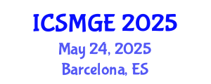 International Conference on Soil Mechanics and Geotechnical Engineering (ICSMGE) May 24, 2025 - Barcelona, Spain