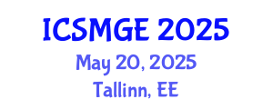 International Conference on Soil Mechanics and Geotechnical Engineering (ICSMGE) May 20, 2025 - Tallinn, Estonia