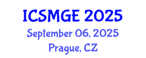 International Conference on Soil Mechanics and Geotechnical Engineering (ICSMGE) September 06, 2025 - Prague, Czechia