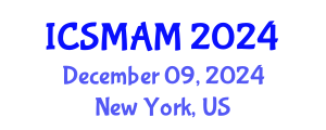 International Conference on Soil Microbiology and Agricultural Microbiology (ICSMAM) December 09, 2024 - New York, United States