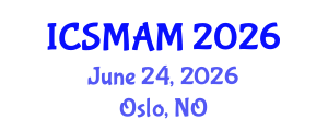 International Conference on Soil Microbiology and Agricultural Microbiology (ICSMAM) June 24, 2026 - Oslo, Norway