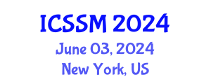 International Conference on Soil Science and Management (ICSSM) June 03, 2024 - New York, United States