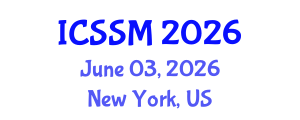 International Conference on Soil Science and Management (ICSSM) June 03, 2026 - New York, United States