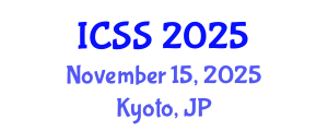International Conference on Soil Science (ICSS) November 15, 2025 - Kyoto, Japan