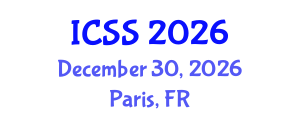 International Conference on Soil Science (ICSS) December 30, 2026 - Paris, France International Conference on Soil Science (ICSS) December 30, 2026 - Paris, France