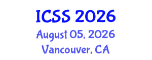 International Conference on Soil Sciences (ICSS) August 05, 2026 - Vancouver, Canada